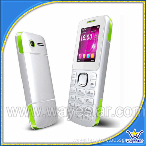Hot sale dual sim small size mobile phone 1.77 inch 2g gsm quadband cell phone